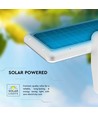 V-Tac 15W Solar vägglampa LED - Vit, sensor, IP65