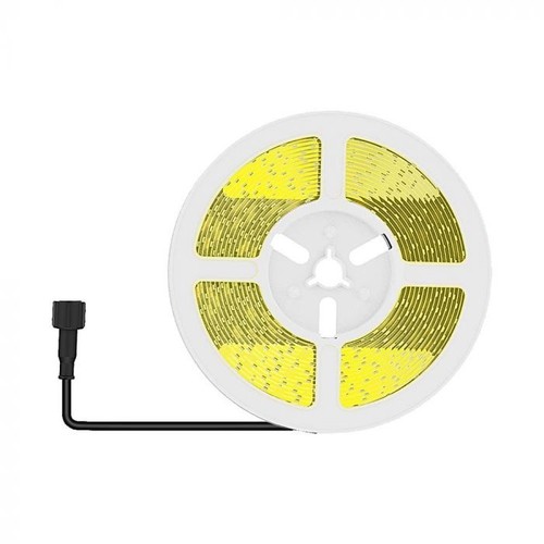 V-Tac 1,2W LED Solcellslist - 5 meter, fjärrkontroll, IP67