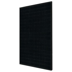 395W Helsvart solcellspanel - Canadian Solar, Svart-i-svart helsvart panel v/10 st.