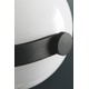 Lagertömning: Halo Design - D.C golvlampa 2L Ø18 E27, Opal med ek-Svart