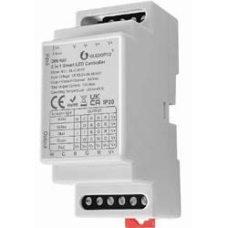 Smart Home Gledopto 5i1 controller til DIN-skinne - Hue kompatibel, RGB+CCT