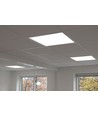 60x60 LED-panel, 30W - RA90, DALI / push dimbar, UGR19, vit kant