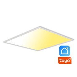 Erbjudanden LEDlife 60x60 Wifi CCT Smart Home LED panel - 36W, Tuya/Smart Life, vit kant