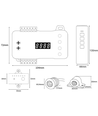 Trappa LED COB strip set - Upp till 16 steg, 11W per steg, 24V, IP20, med sensor + effekter