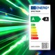 Spectrum 6,8W LED lampa - 213 lm/W, A60, filament, klart glas, E27