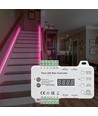 Trappa RGB LED strip set- 2x5 meter, 16W, 24V, IP30, med sensor