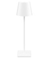 Uppladdningsbar LED bordslampa Inomhus/utomhus - Vit, touch dimbar, CCT, IP54 utomhus bordslampa