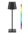 Uppladdningsbar LED bordslampa Inomhus/utomhus - RGB+CCT, touch dimbar, IP54 utomhus bordslampa