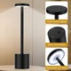 Uppladdningsbar LED bordslampa Inomhus/utomhus - Svart, touch dimbar, CCT, IP54 utomhus bordslampa