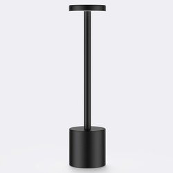 Erbjudanden Uppladdningsbar LED bordslampa Inomhus/utomhus - Svart, touch dimbar, CCT, IP54 utomhus bordslampa