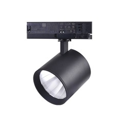3-Fas LEDlife 30W svart skenaspotlight - 175 lm/W, RA 90, 3-fas