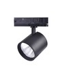 30W 3-fas RA90 skenspotlight - 175 lm/W, 38 grader, Svart