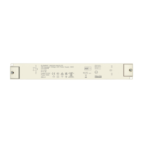 Osram 180W strömförsörjning - 12V DC, 15A, IP20 inomhus