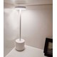 Uppladdningsbar LED bordslampa Inomhus/utomhus - Vit, touch dimbar, CCT, IP54 utomhus bordslampa
