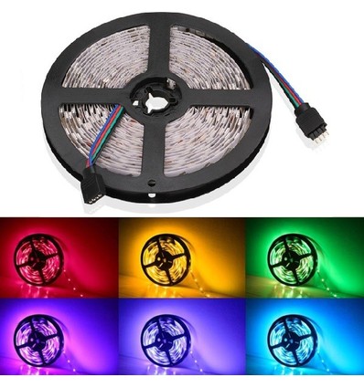 V-Tac 7W/m RGB LED strip - 5m, 60 LED per. meter