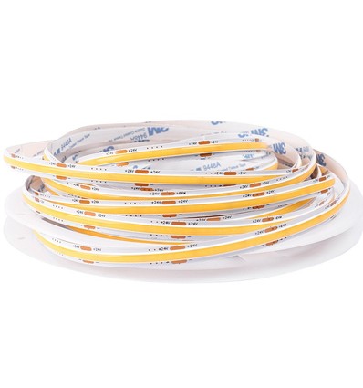 5m 12,5W/m Dot-free COB-LED strip - IP20, RA90, 480 LED per. meter, 24V, COB LED
