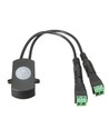 PIR-Sensor till LED strip - 12V (60W), 24V (120W), med skruvklämmor