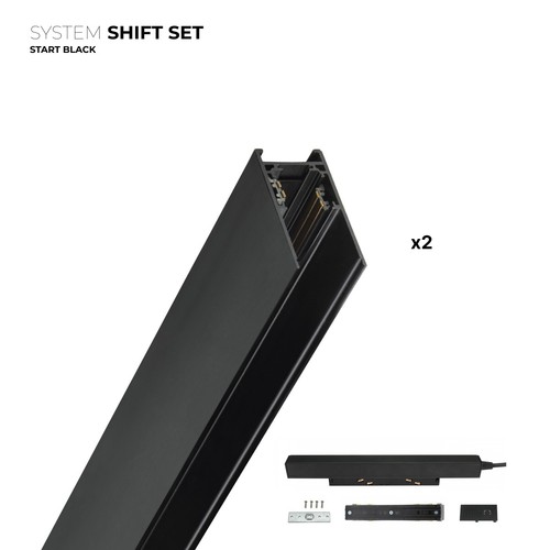 Spectrum SHIFT Start set - 2 meter komplett, Svart