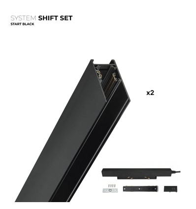 Spectrum SHIFT Start set - 2 meter komplett, Svart