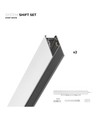 Outlet: Spectrum SHIFT Start set - 2 meter komplett, Vit