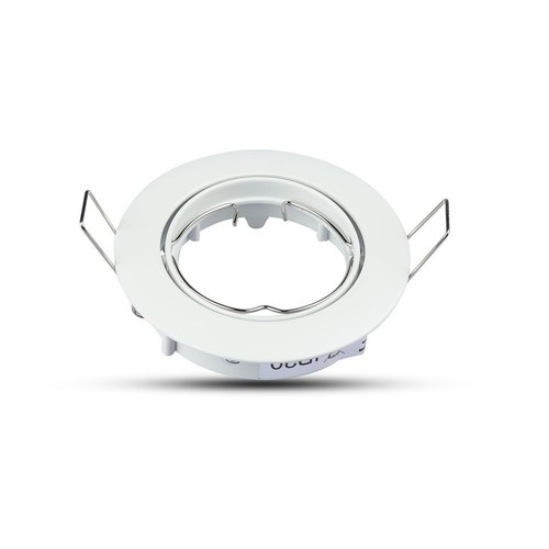 Downlight kit utan ljuskälla - Hål: Ø7,4 cm, Mål: Ø8,2 cm, Vit, välj MR16 eller GU10 sockel