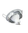 Downlight kit utan ljuskälla - Hål: Ø7,4 cm, Mål: Ø8,2 cm, Vit, välj MR16 eller GU10 sockel