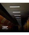 60cm 18W vattentät komplett LED-armatur - IP65