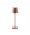 Uppladdningsbar LED bordslampa Inomhus/utomhus - Brons, IP54 utomhus bordslampa, touch dimbar