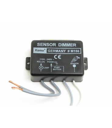 Kemo M156 touch dimmer - 200W, kip-strömbrytare eller sensor