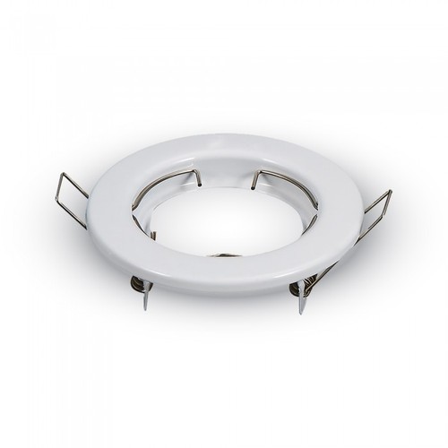 MR16 eller GU10 Downlight-kit - Utan ljuskälla, blank vit, Hål: Ø6,5 cm, Mått: Ø8 cm