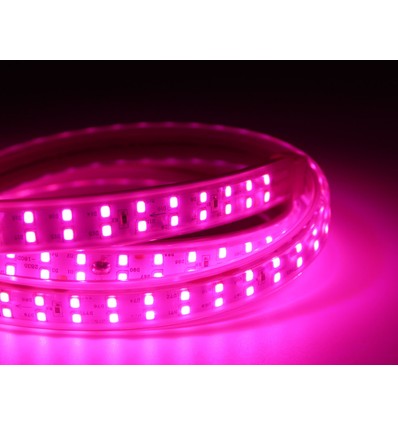 5 m. vattentät växt LED strip - 230V, IP67, 180 LED, 10W per meter