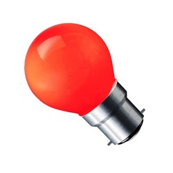 B22 LED CARNI1.8 LED lampa - 1,8W, röd, 230V, B22