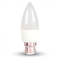 LED lampor Lagertömning: V-Tac 6W LED kronljus - 6W, B22