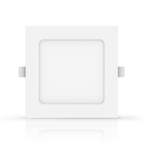 Outlet: EN: LED E6 BACK-LIT DOWN LIGHT 6W 3000K（Cutout：95mm-105mm）/SQUARE/Flush mounted