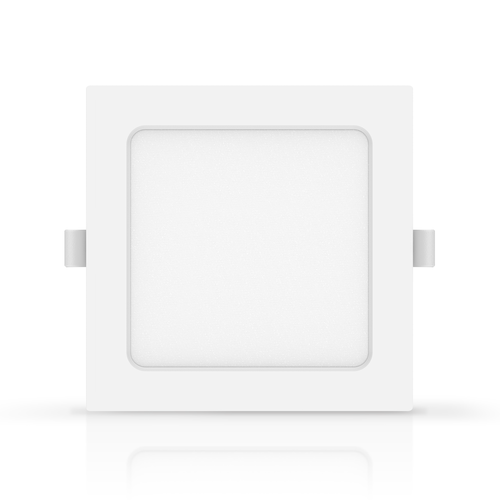 Outlet: EN: LED E6 BACK-LIT DOWN LIGHT 9W 3000K（Cutout：115mm-125mm）/SQUARE/Flush mounted