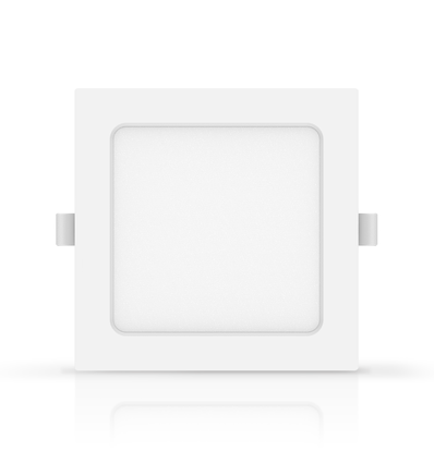 Outlet: EN: LED E6 BACK-LIT DOWN LIGHT 9W 3000K（Cutout：115mm-125mm）/SQUARE/Flush mounted