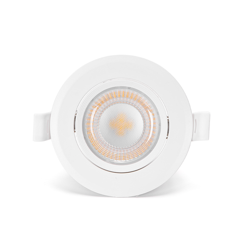 Outlet: EN: LED E6 DOWN LIGHT 5W 3000K ADJUSTABLE ANGLE（cutout：70-75mm）/COLOR BOX/3PCS