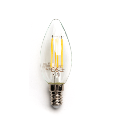 Outlet: EN: LED FILAMENT C35 E14 4W 2700K/CLEAR