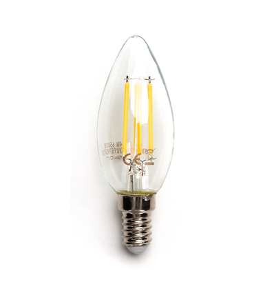 Outlet: EN: LED FILAMENT C35 E14 4W 2700K/CLEAR