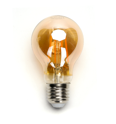 Outlet: EN: LED FILAMENT A60 E27 6W 2200K/AMBER