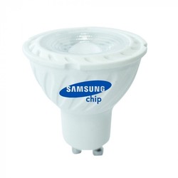 GU10 LED V-Tac 6,5W LED spotlight - Samsung LED chip, 230V, GU10