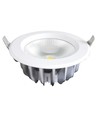 Outlet: V-Tac 10W LED downlight - Hål: Ø12 cm, Mål: Ø13.5 cm, 230V