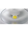 Outlet: V-Tac 10W LED downlight - Hål: Ø12 cm, Mål: Ø13.5 cm, 230V