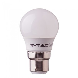 B22 LED V-Tac 5,5W LED lampa - Samsung LED chip, G45, B22