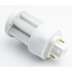 G24D (2 ben) Lagertömning: LEDlife GX24D LED lampa - 5W, 360°, matt glas
