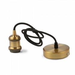 E27 Globe LED lampor V-Tac designer armatursockel - Brun Bronze, E27