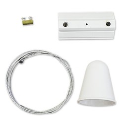 Lampor V-Tac wireupphäng för skenor - Vit, passa till V-Tac skenor, 3-fas