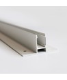 Troldtekt-skena 60 cm för LED-strips - Infälld, kan förlängas