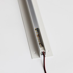 Akustiktak Troldtekt skena 60cm till LED strips - infälld, kan förlängas