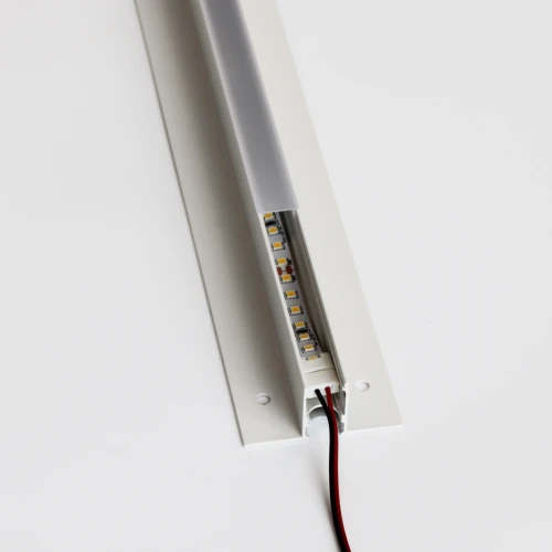 Troldtekt-skena 60 cm för LED-strips - Infälld, kan förlängas